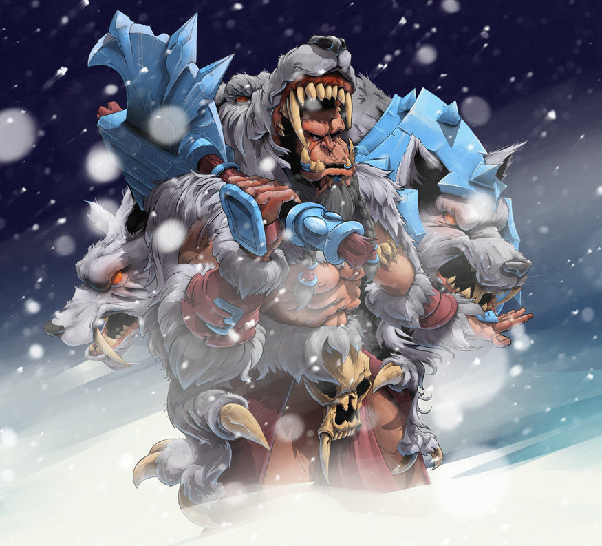 Durotan - My, Durotan, Warcraft, , Orcs, Art, Illustrations, Horde, World of warcraft, Video, Longpost