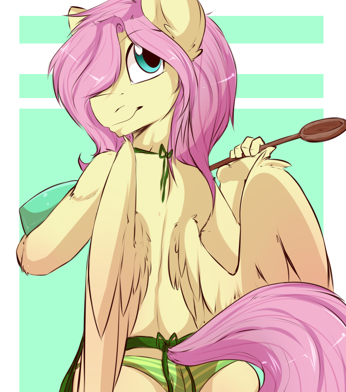 Flutterguy - Its a trap!, My little pony, Fluttershy, MLP Trap, Anthro, MLP Edge, Rule 63, Longpost