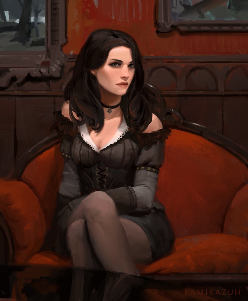 Yennefer - Yennefer, Witcher, Art