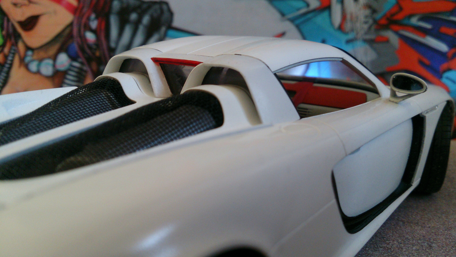 Revive Porsche Carrer GT at 1:24 - My, Tamiya, Porsche, Modeling, Radio control, GIF, Longpost