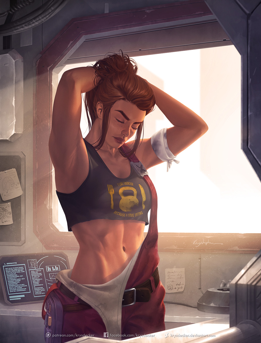 Бригитта - Overwatch, Brigitte, Krysdecker