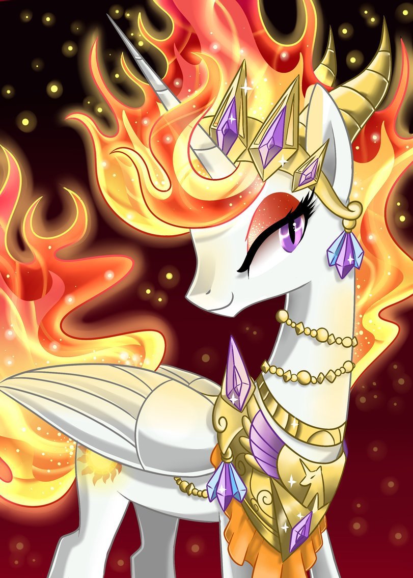 Злые няши - My Little Pony, Daybreaker, Nightmare Moon, Queen Chrysalis, Nightmare Rarity, Арт, Длиннопост