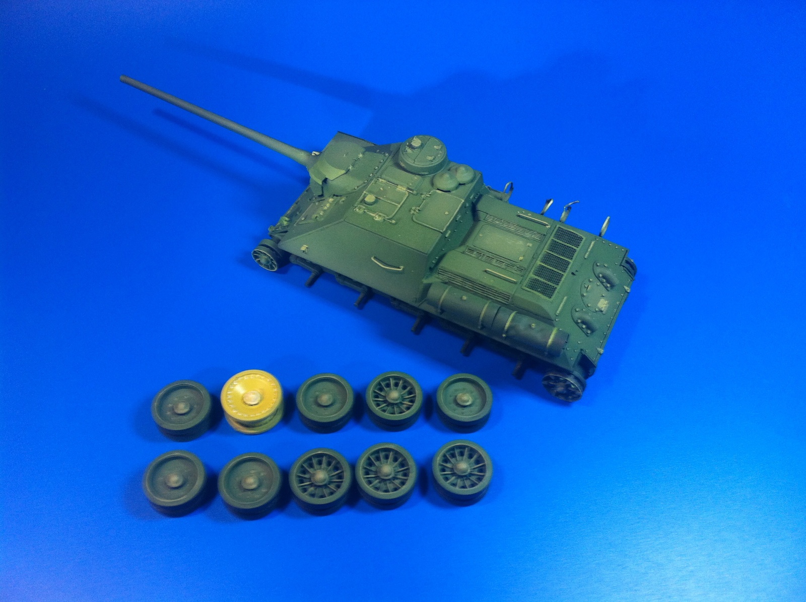 sotochka - My, Stand modeling, My, Su-100, Longpost