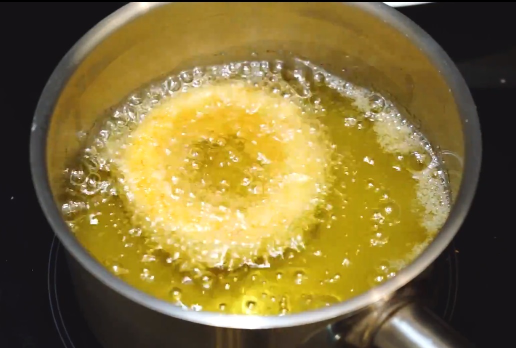 Crispy onion rings with cheese - My, Food, Yummy, Recipe, Video recipe, Beer snack, Longpost, Video