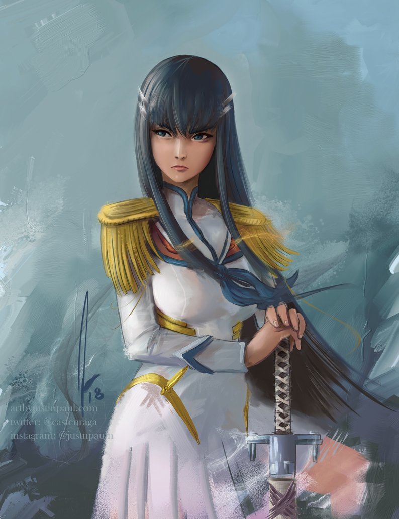 Kiryuuin Satsuki - Anime Art, Аниме, Kill la Kill, Kiryuuin Satsuki