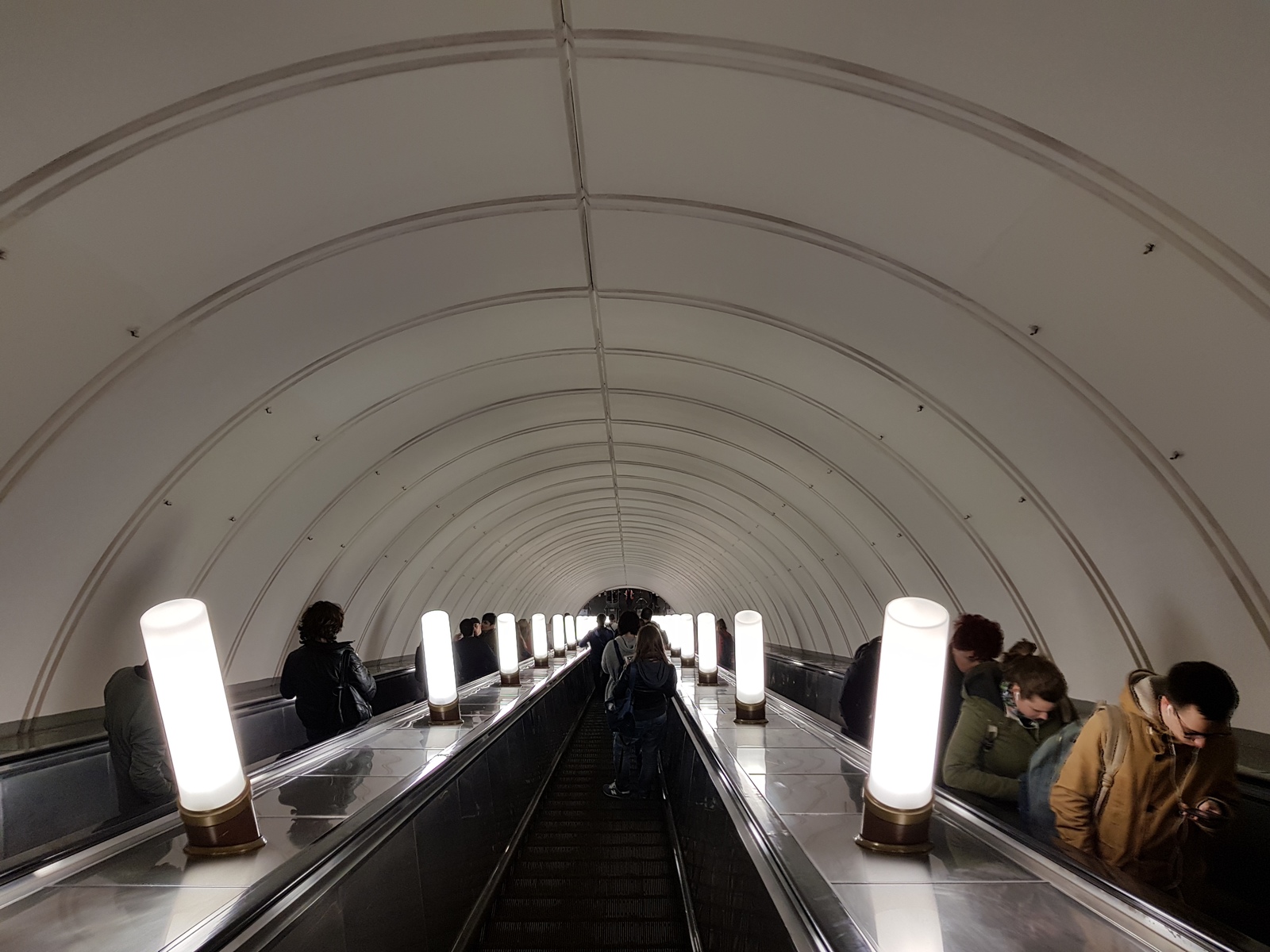 Station of the circle line Oktyabrskaya. - My, Metro, Moscow, Excursion, Oktyabrskaya, Longpost