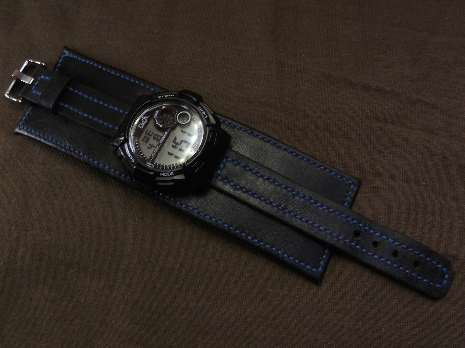 The second life of the watch. - My, Clock, A bracelet, Strap, Leather, With your own hands, Art, Longpost