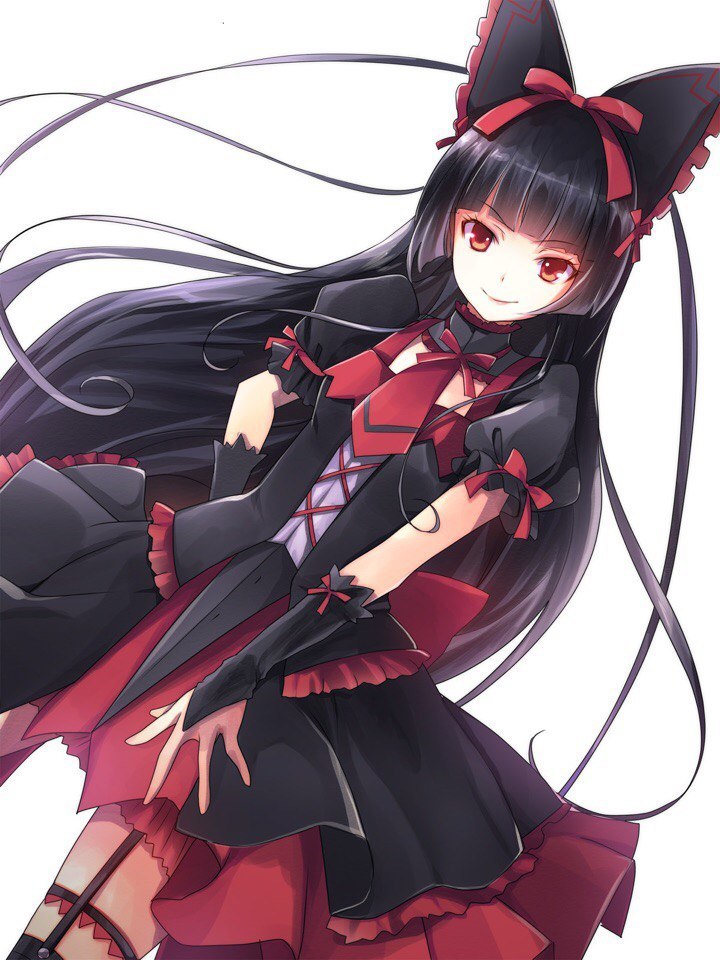 Rory Mercury / Rory Mercury - Anime art, Rory Mercury, Gate: Jieitai Kano Chi nite Kaku Tatakaeri