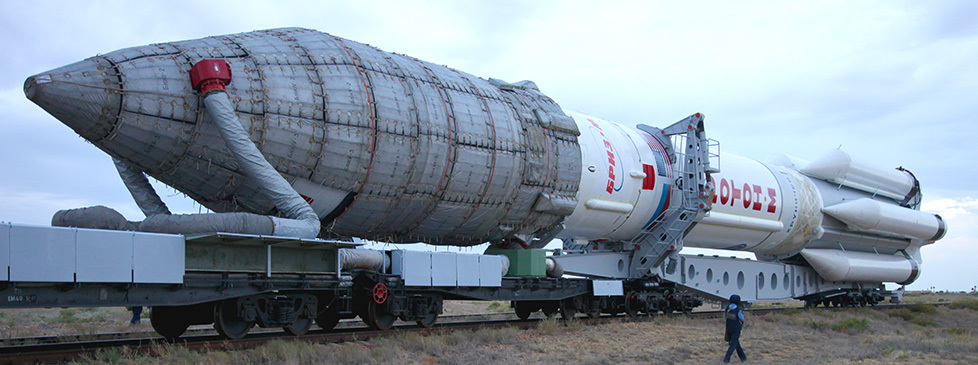 Rocket Proton-M launched from Baikonur - Rocket, Proton-m, Space, Russia, Baikonur, Longpost, Roscosmos