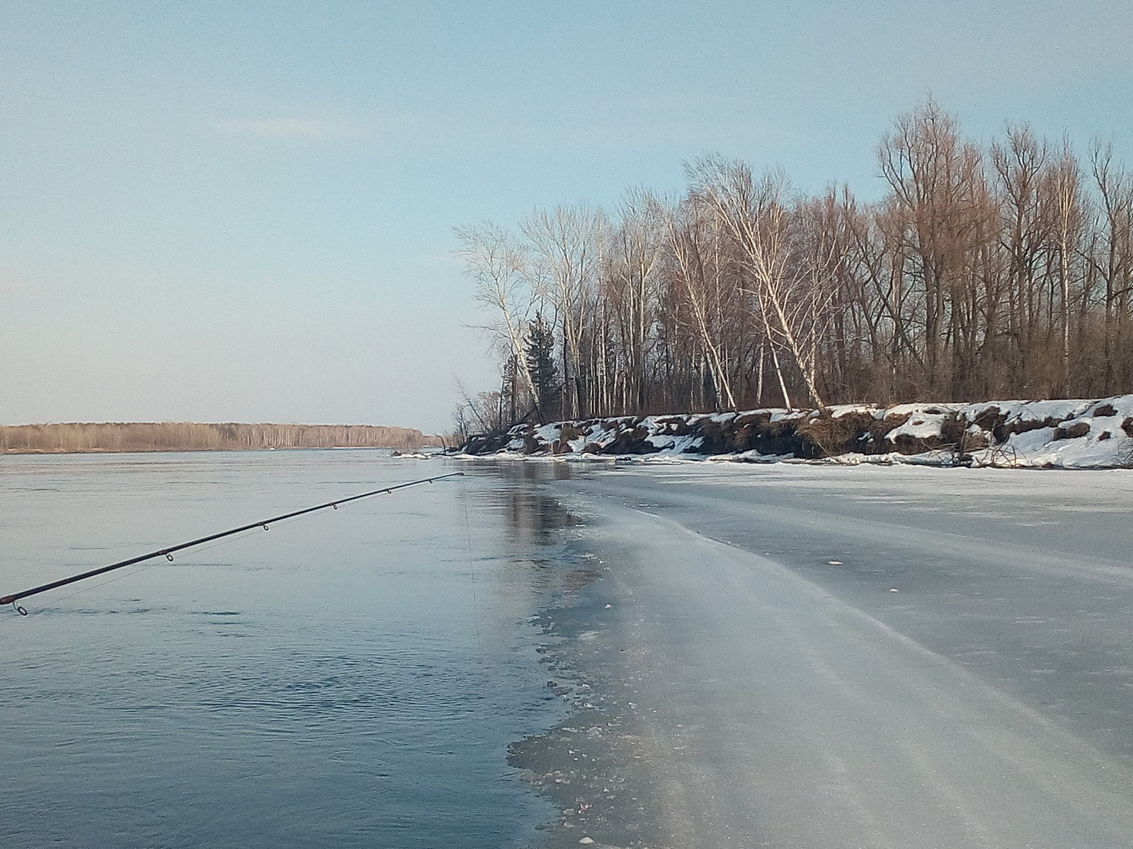 When there is still snow on the shores .... - My, Fishing, Ob, Powerboat, Pike, Zander, Spinning, Longpost, Fish perch