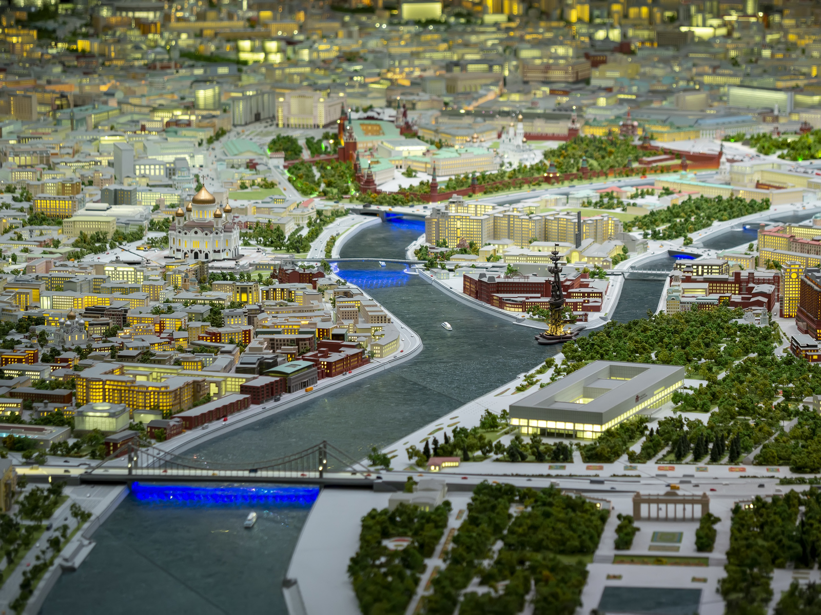 Model of Moscow at VDNKh - Moscow, The photo, Layout, VDNKh, Longpost, Interesting