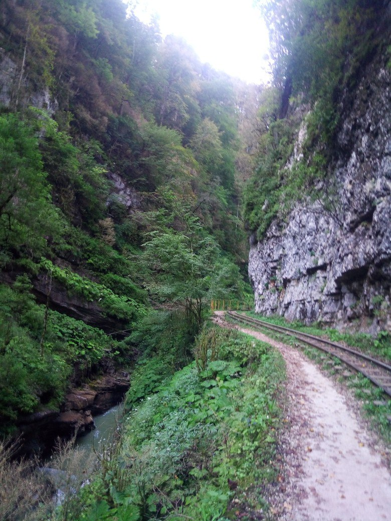 Guam Gorge. Lagonaki Highlands - My, The photo, Guam gorge, , Longpost