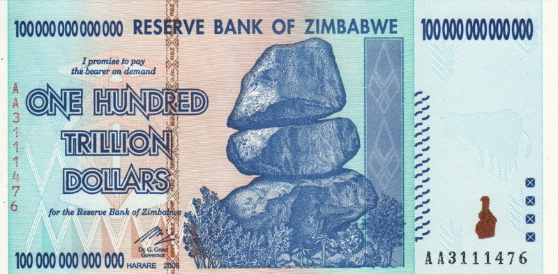 Run out of money to buy money printing paper - Politics, Country, Money, A crisis, Zimbabwe