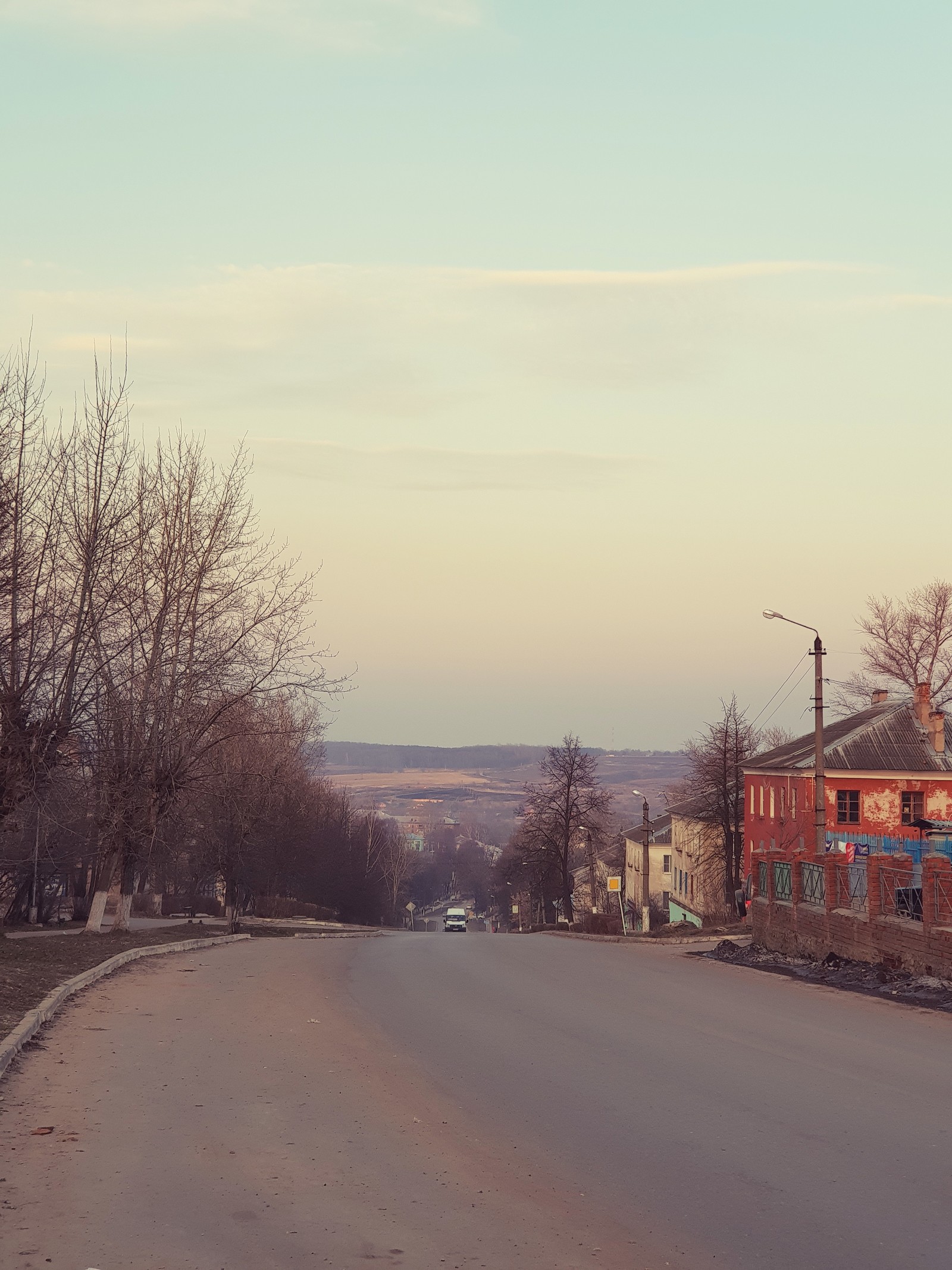 Spring at the reservoir. - My, Spring, Tula region, Sunset, Nature, Water, Longpost