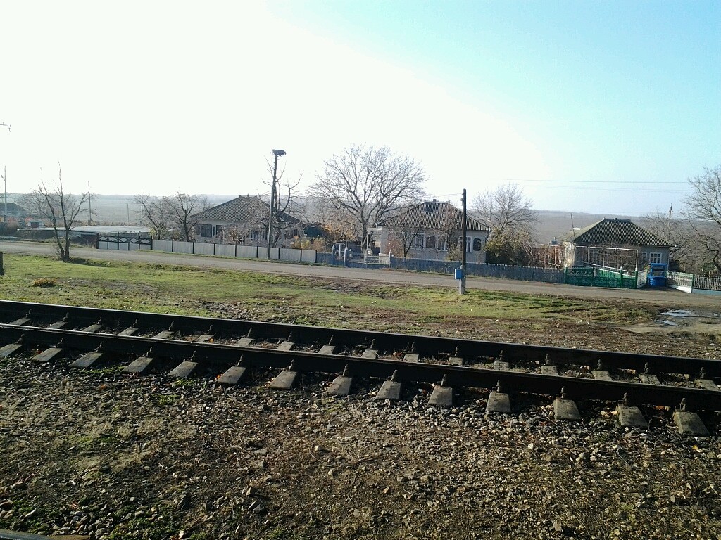 Railway - My, Railway, A train, railway, Travels, Moldova, Longpost