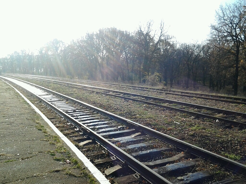 Railway - My, Railway, A train, railway, Travels, Moldova, Longpost