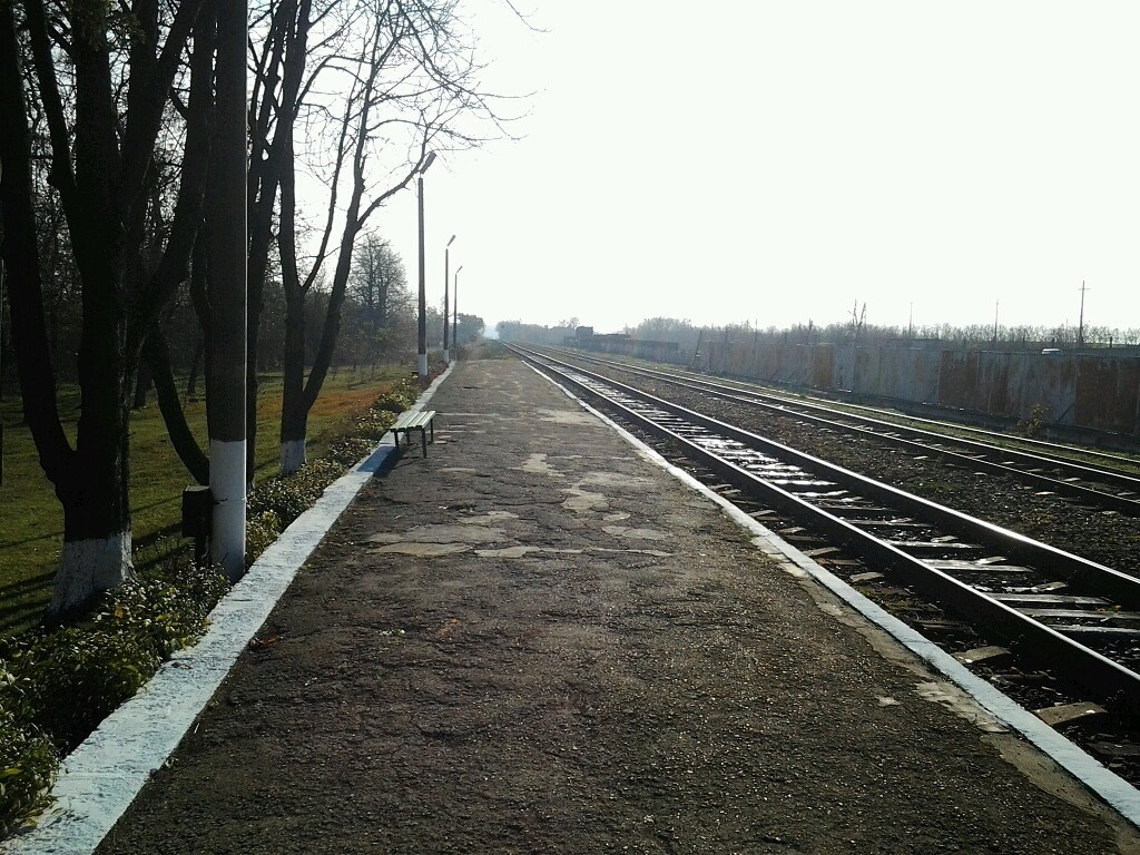 Railway - My, Railway, A train, railway, Travels, Moldova, Longpost