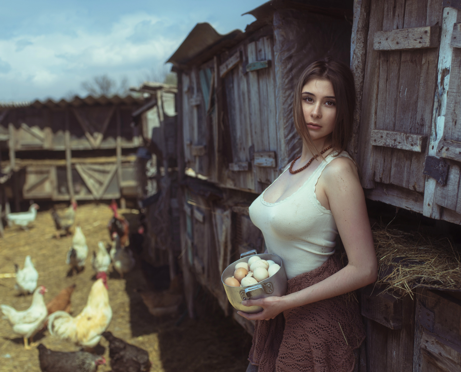 Fresh meat - NSFW, David Dubnitsky, Girls, Meat, Longpost, Boobs, Photographer David Dubnitsky