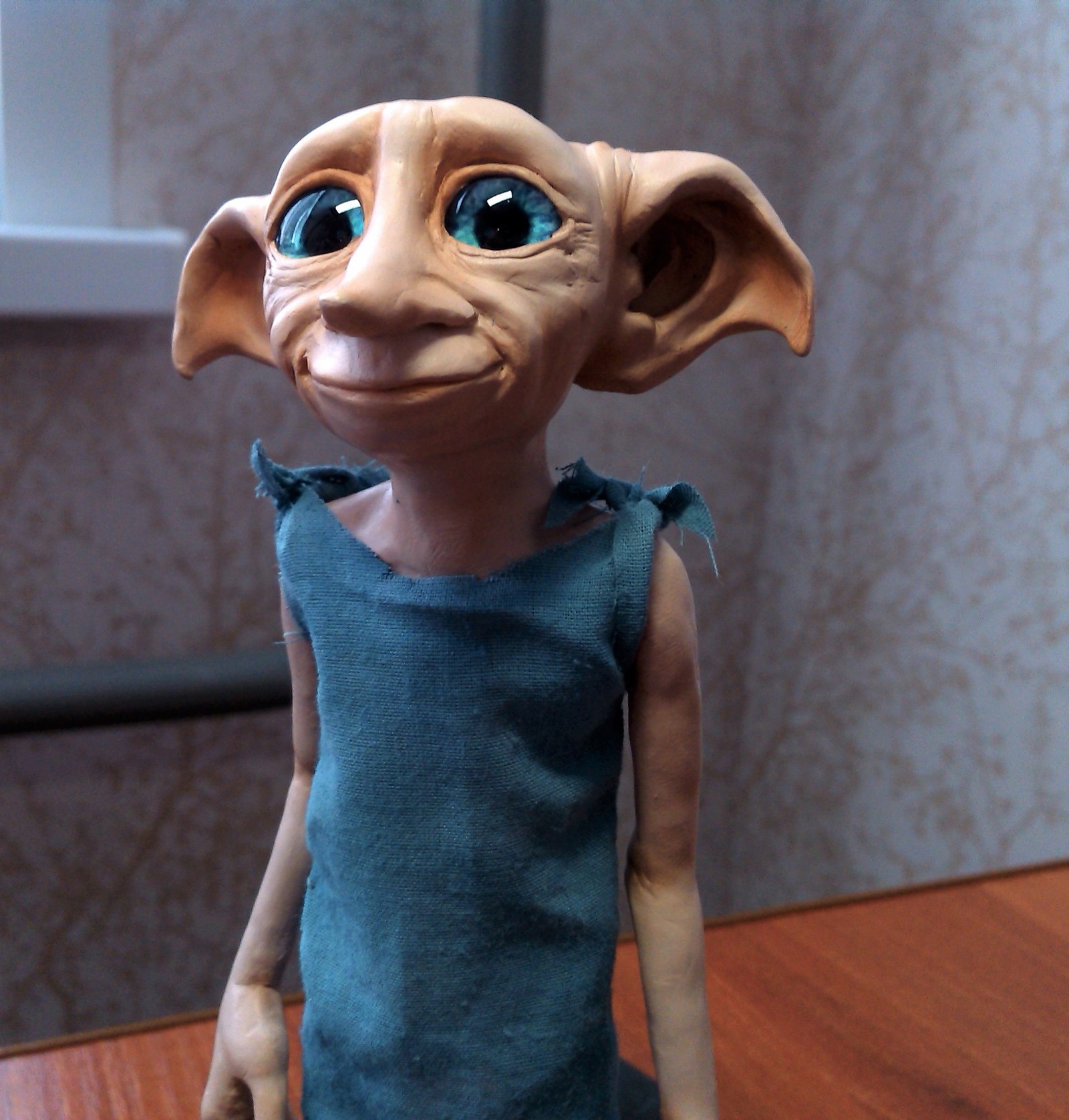 Dobby the free elf - My, Dobby, Harry Potter, Figurine, Needlework without process, Longpost, Figurines