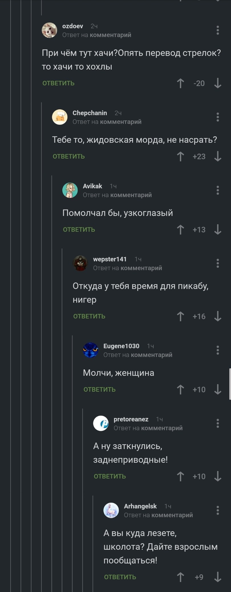 Пикабу толерантный. - Комментарии, Толерантность, Терпимость, Длиннопост, Скриншот