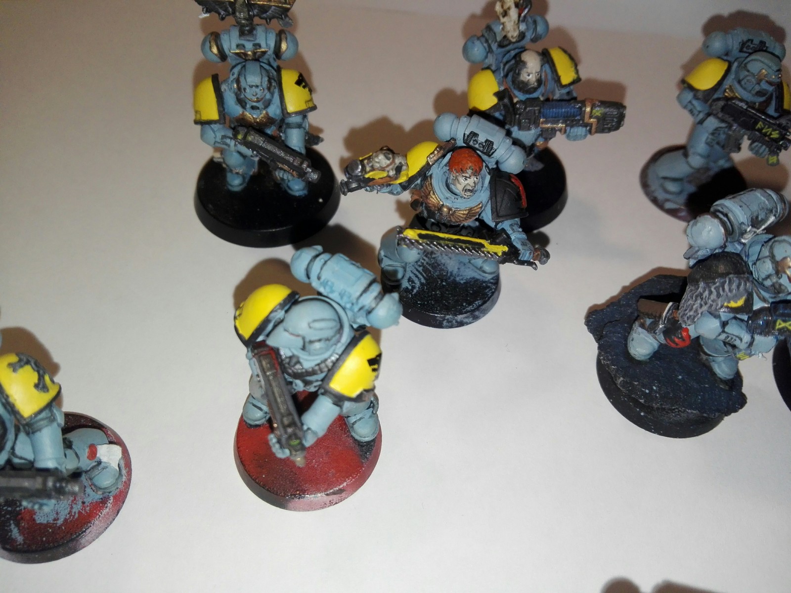 My painting of the Space Wolves - My, Warhammer 40k, Painting miniatures, Space wolves, Longpost, Wh miniatures