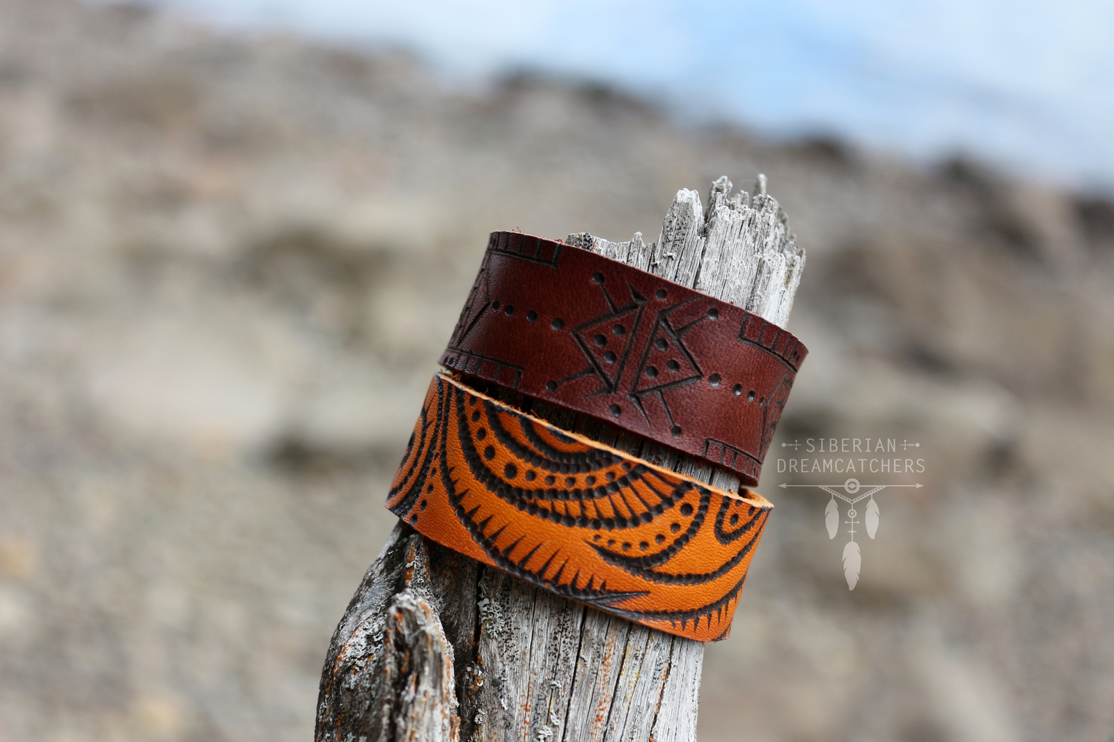 Bracelets made of genuine leather. pyrography - My, Decoration, Pyrography, , Needlework without process, Longpost