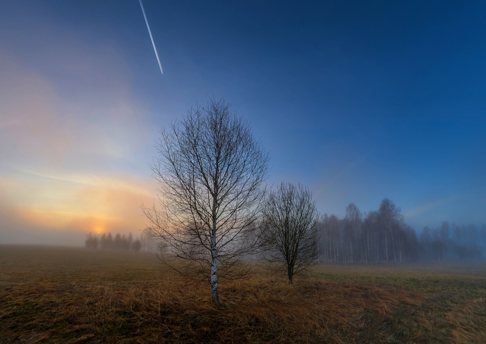 Siberian morning - My, Siberia, Fog, Morning, HDR, Spring, Nature, Longpost