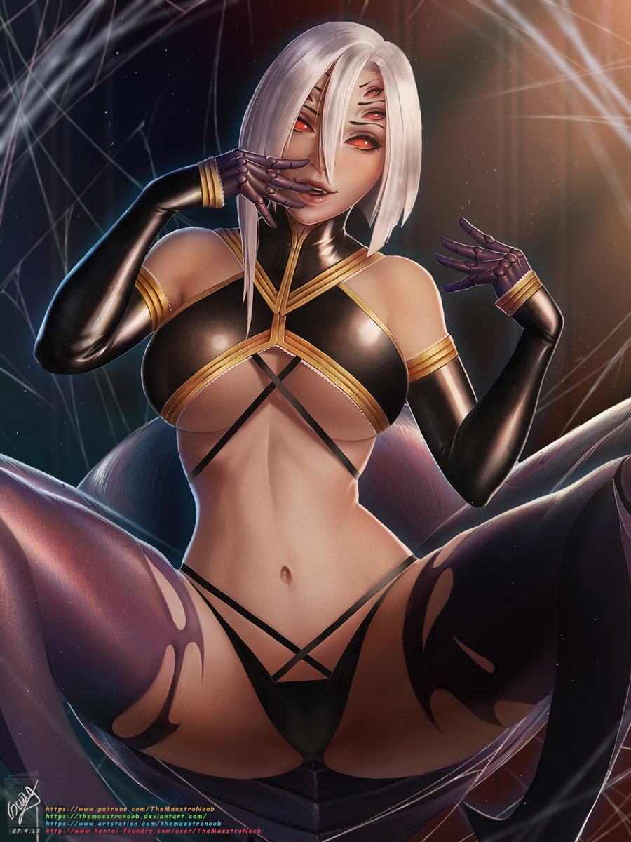 Rachnera! - NSFW, Themaestronoob, , Anime, Monster, , Longpost