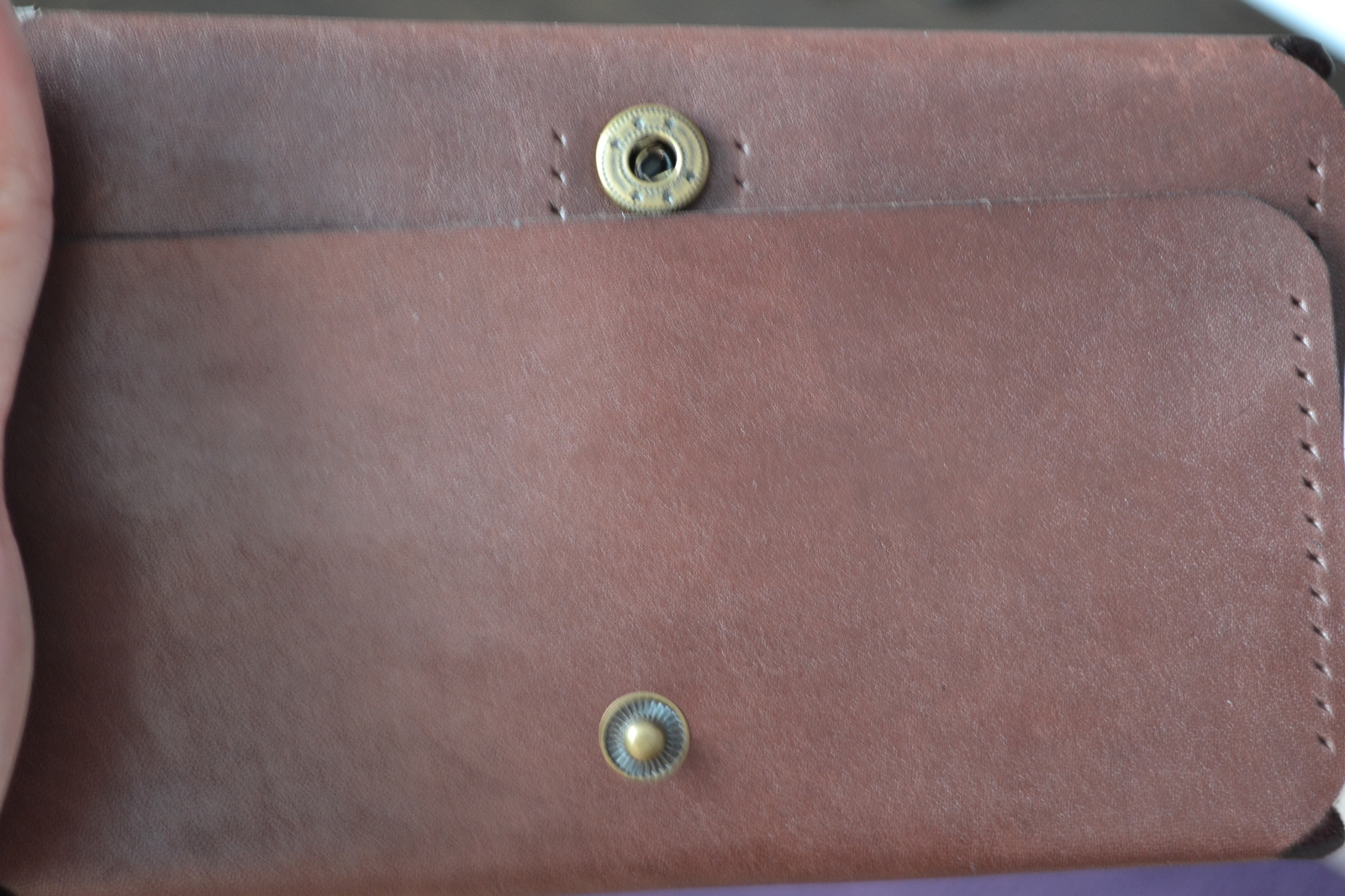 Leather cover for auto documents - My, , Natural leather, , Holder, , , , Longpost