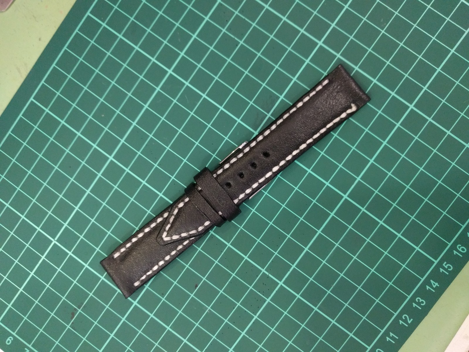 Second watch strap - My, Strap, Leather products, Longpost