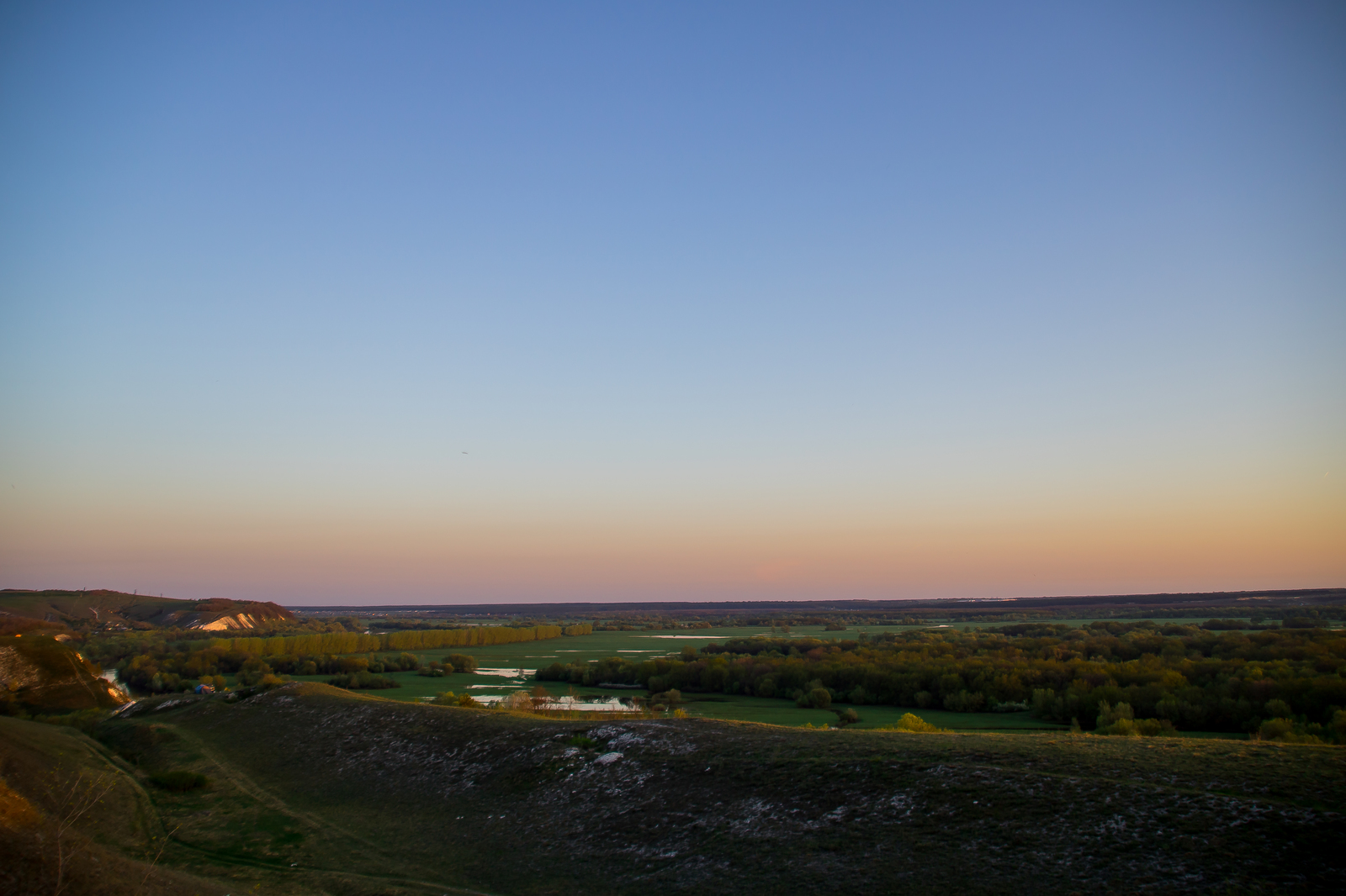 Golden hour - My, The photo, Landscape, Nature, Relaxation, May, Spring, Longpost