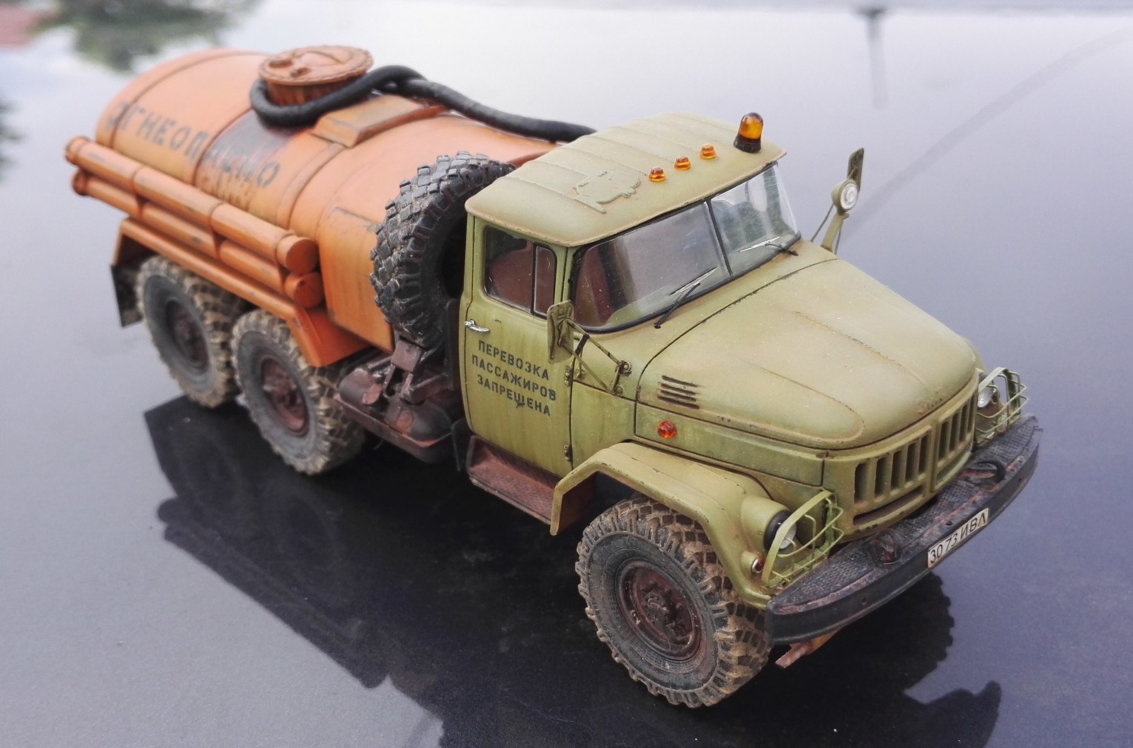 Trucks and special equipment in miniature - Stand modeling, Diorama, Longpost, Truck