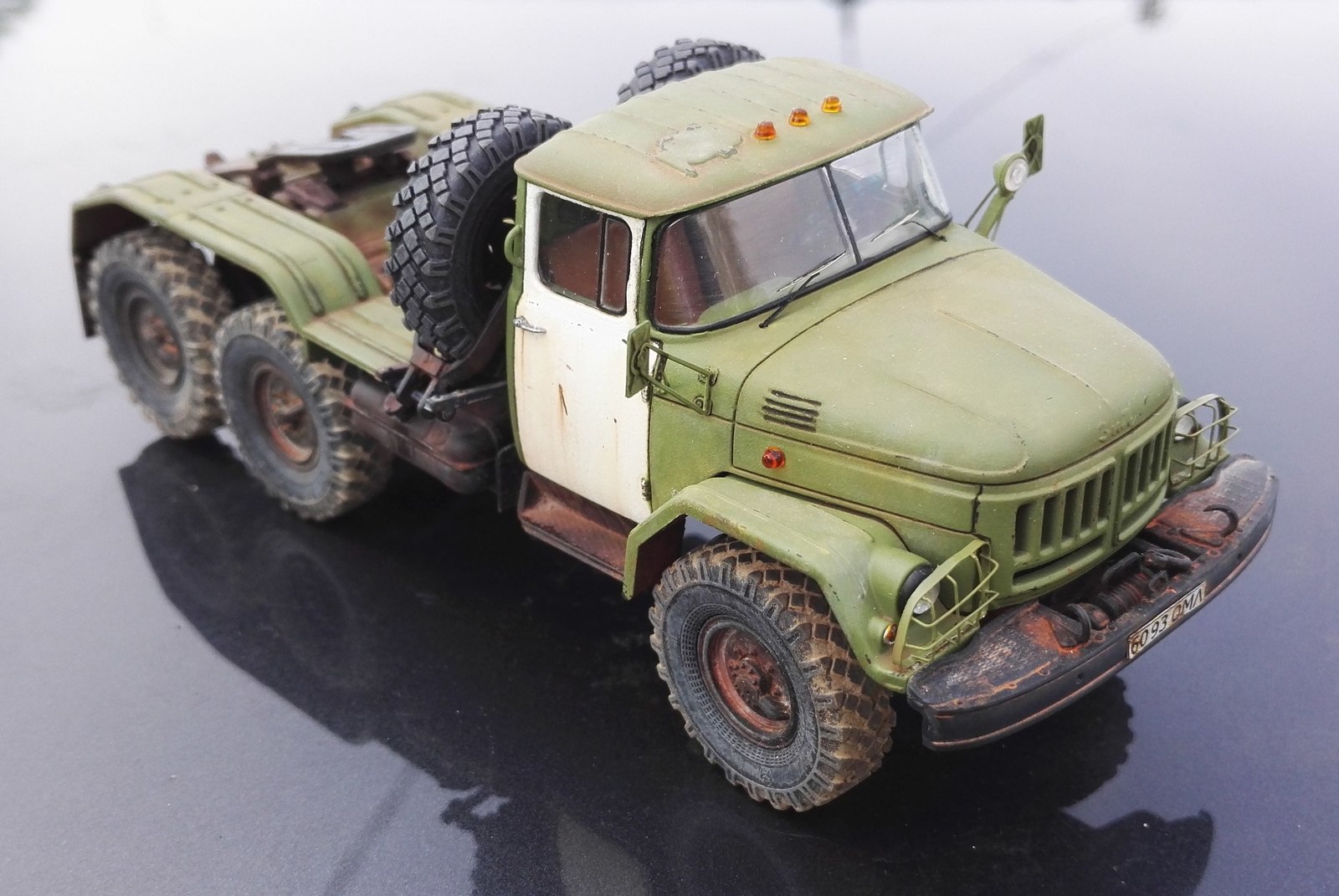 Trucks and special equipment in miniature - Stand modeling, Diorama, Longpost, Truck