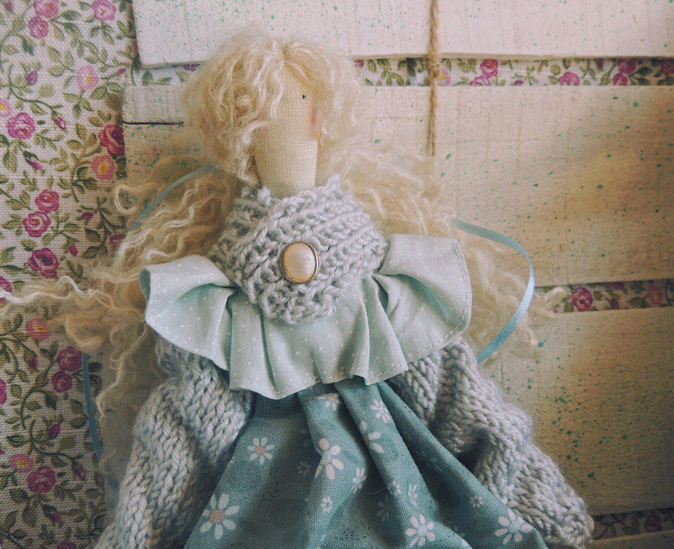 Lush dolls - My, Handmade, Textile, Cotton, Tilde, Tenderness, Needlework, Longpost