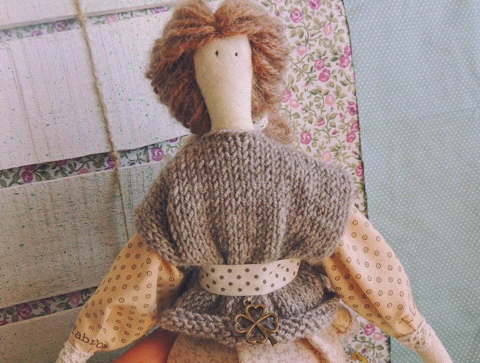 Lush dolls - My, Handmade, Textile, Cotton, Tilde, Tenderness, Needlework, Longpost