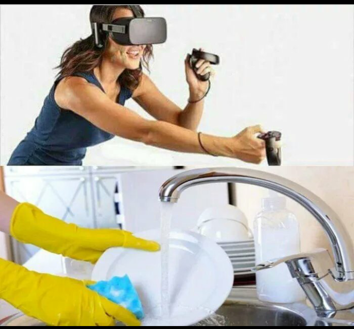 unstoppable fun - Housewife, Virtual reality glasses, 9GAG