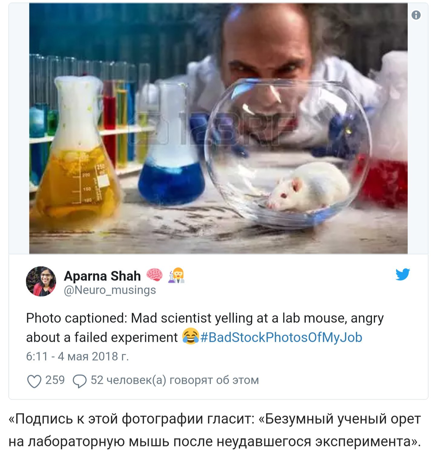 Scientists laugh at stock photos of scientists. - Humor, Screenshot, Twitter, Scientists, The photo, Longpost