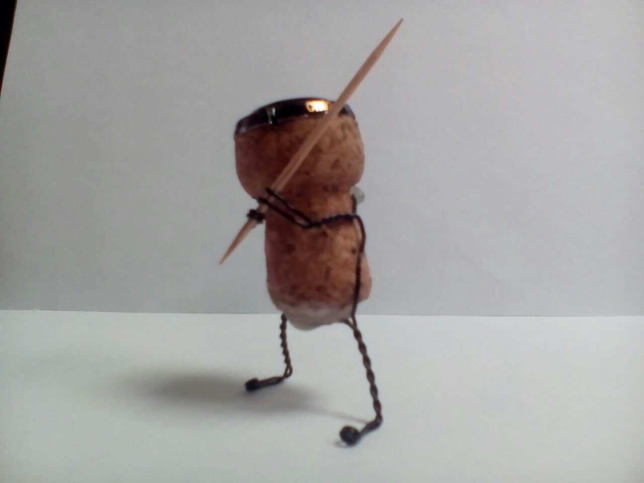 Champagne corks, toothpicks and your army is ready for battle - Army, Humor, Crafts, Longpost