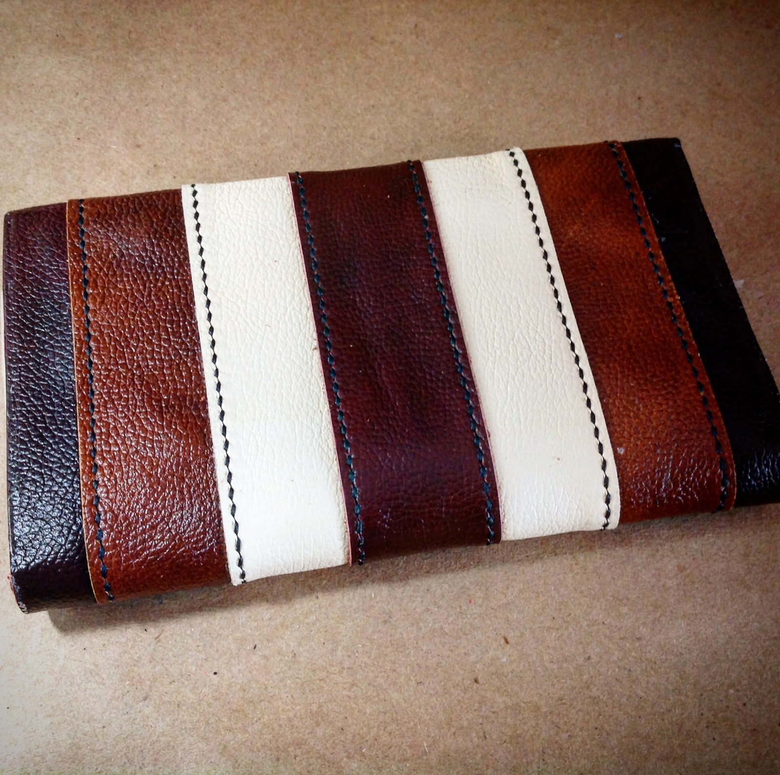 Wallet for a girlfriend - My, Leather craft, Leather products, White Sun of the Desert, Wallet, Krasnodar, Longpost