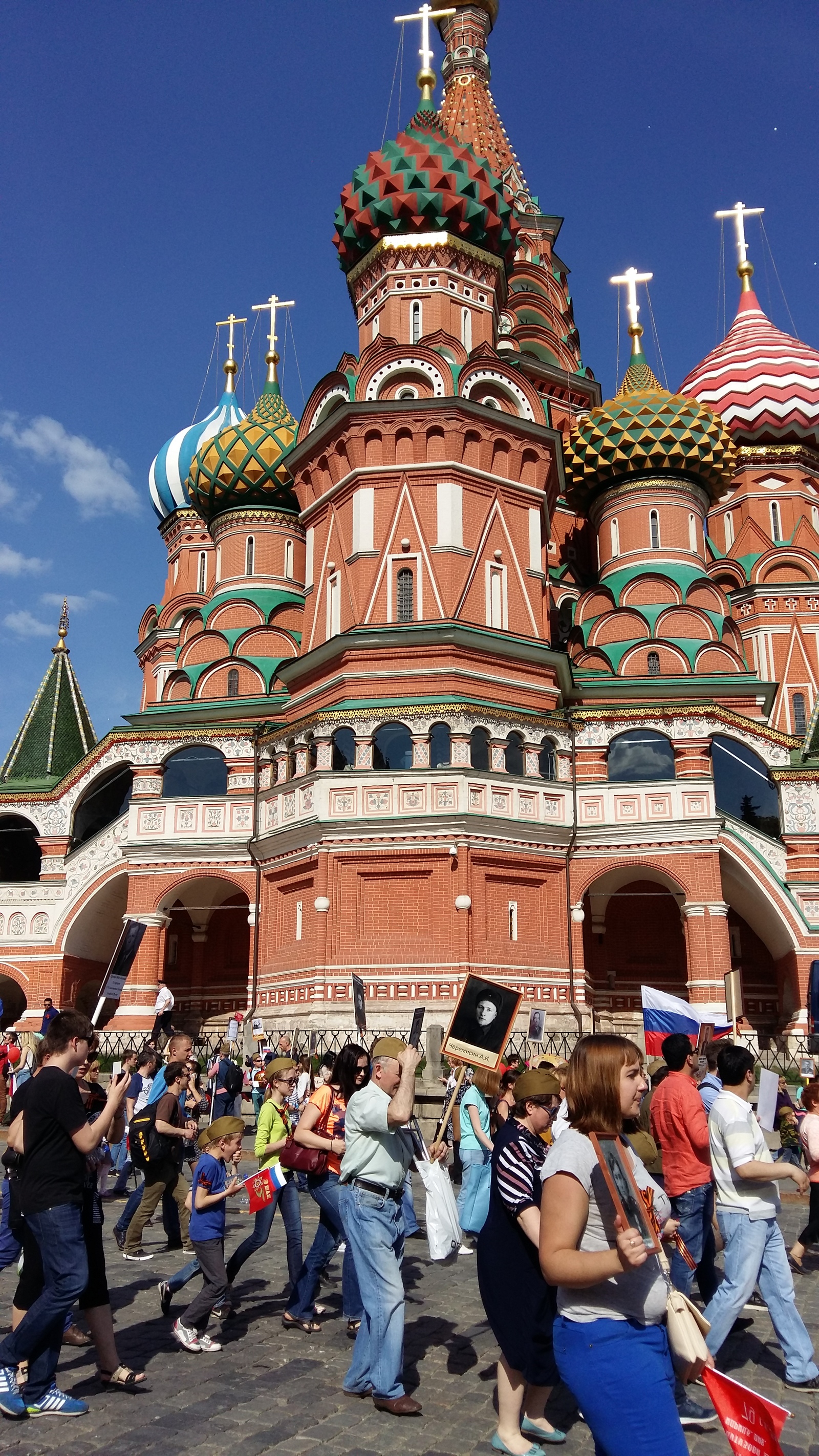 Friends, Moscow congratulates you on Victory Day! - My, Immortal Regiment, May 9, Holidays, Longpost, May 9 - Victory Day