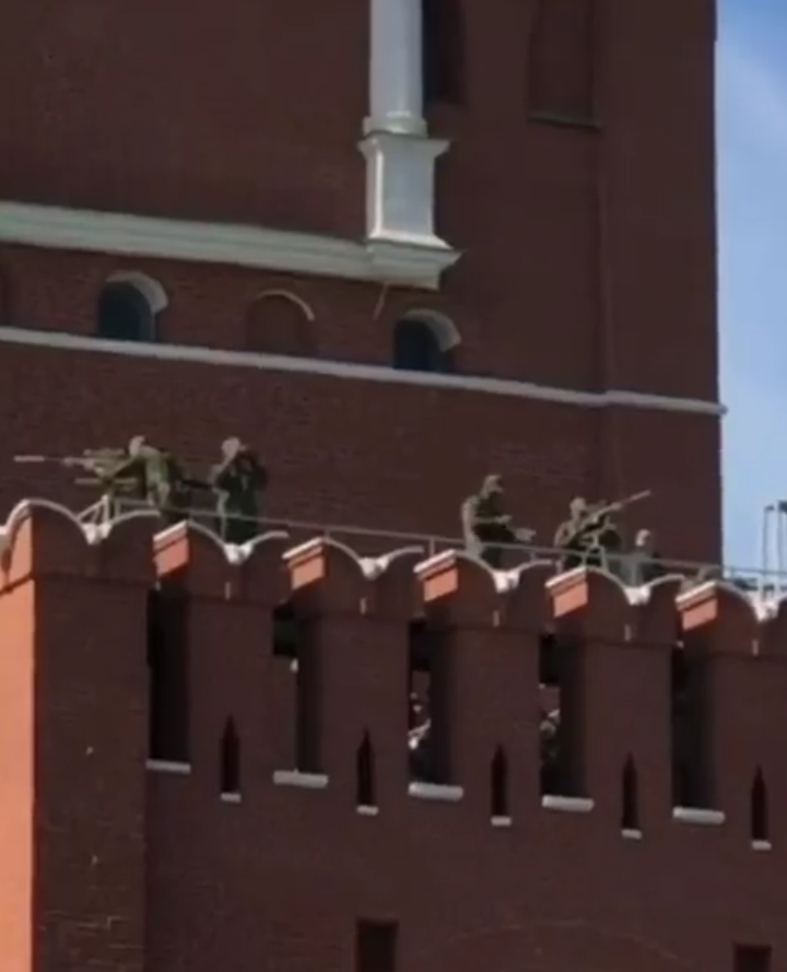 Red Square under supervision - Victory parade, FSO, Kremlin, Longpost