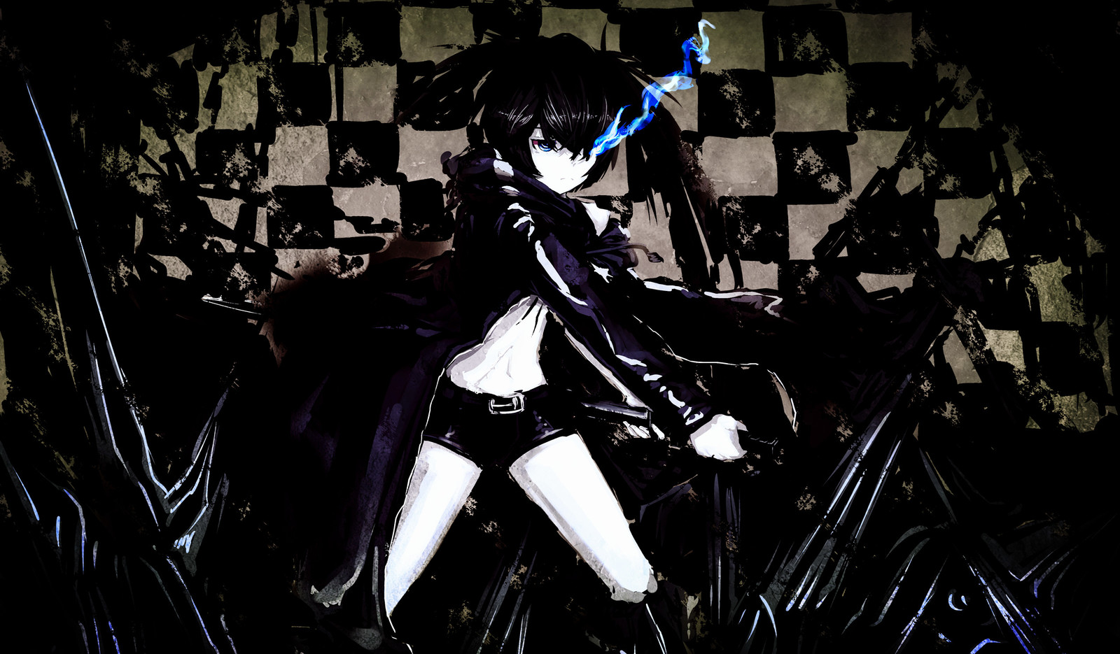 Black rock shooter манга на русском фото 51