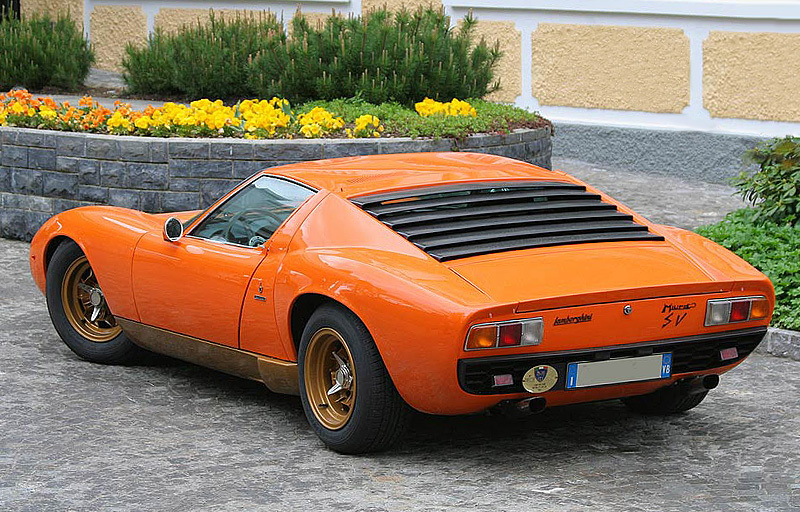 Lamborghini Miura P400 SV (1971)
 - Auto, 70-80 years, Longpost