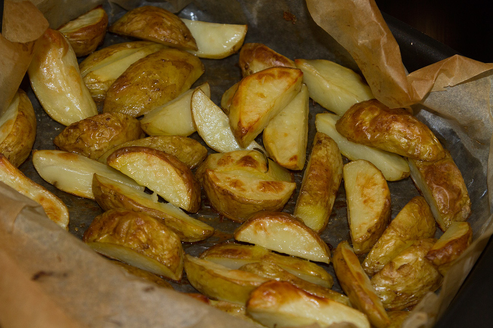 Patatas bravas - My, Men's cooking, Beer snack, Food, , Longpost, Recipe, Sunday