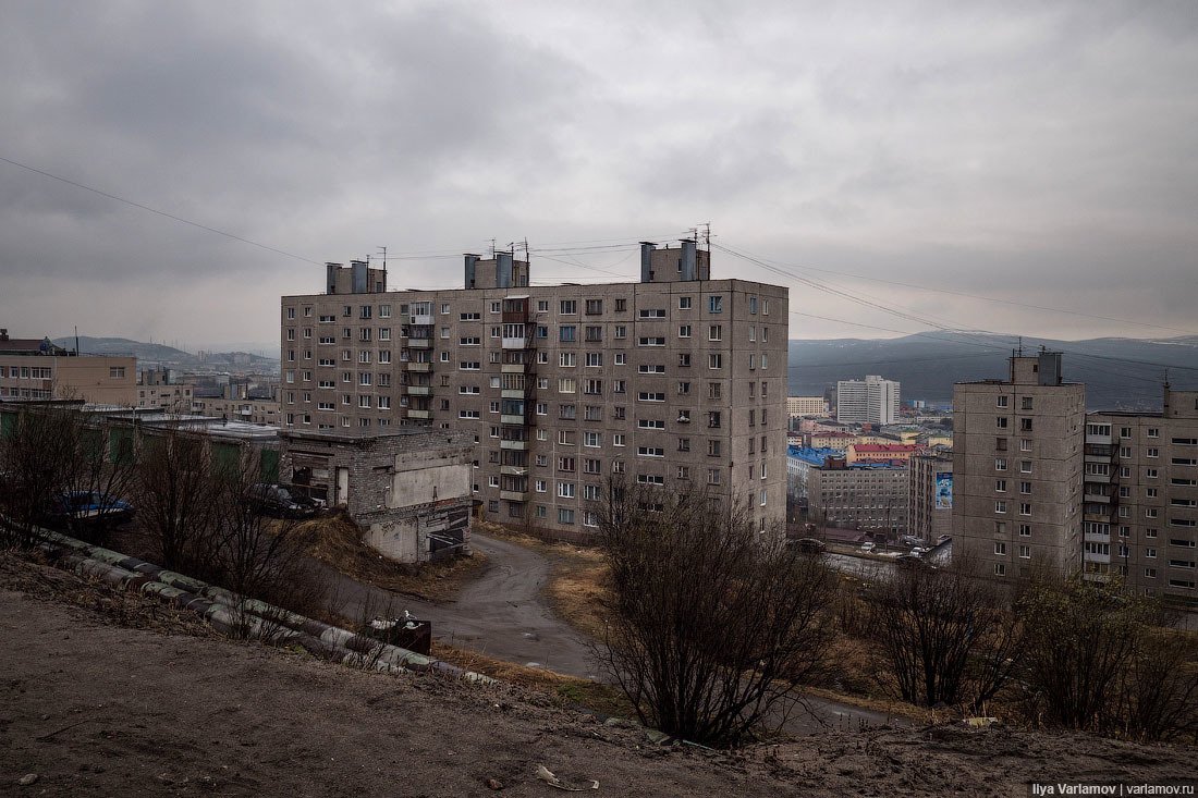 Murmansk: cursed city (I. Varlamov) part 2. - Murmansk, Ilya Varlamov, Livejournal, Overview, Darkness, Mat, Travels, Longpost