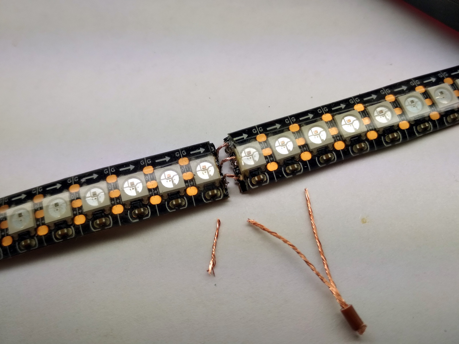 Addressable LEDs - project from A to Z - My, LED Strip Light, Arduino, Tuning, With your own hands, Astra, Chip, GIF, Longpost