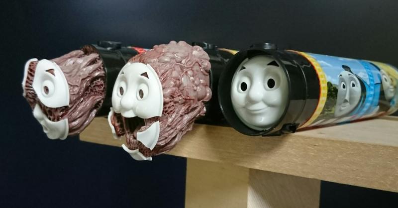 When your friends were struck by chaos - Thomas the Tank Engine, Warp, Chaos, Warhammer 40k