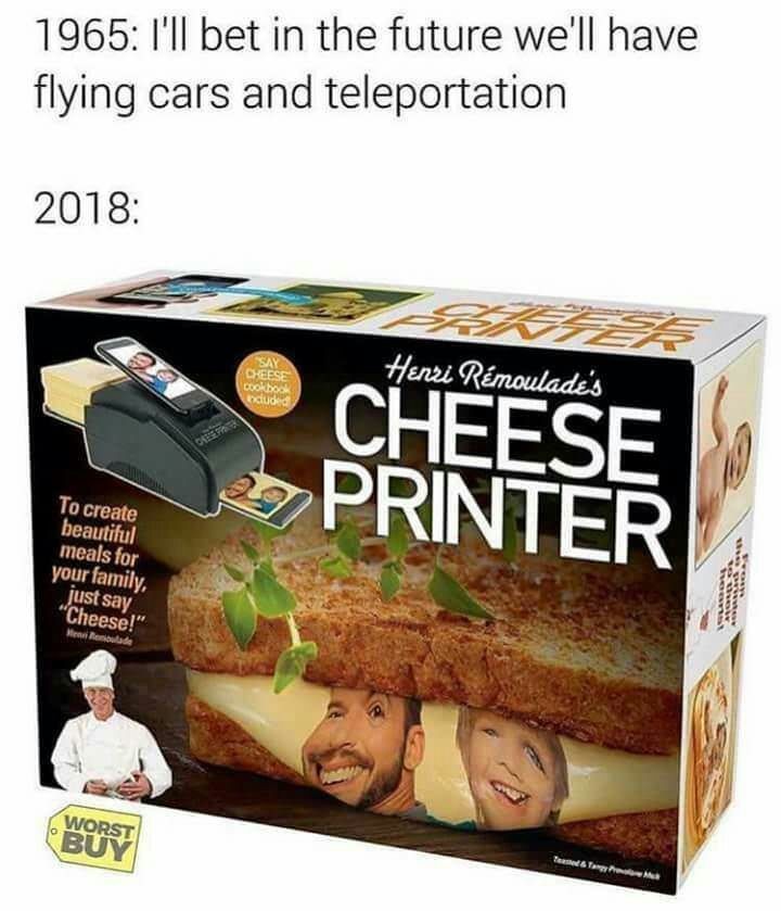 Expectation. - a printer, Cheese, The photo, Technologies