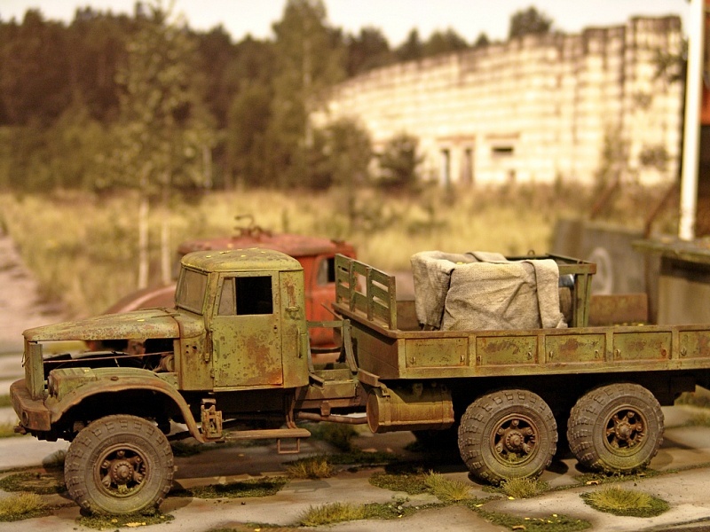 Abandoned and forgotten - Diorama, Stand modeling, Longpost, Ural