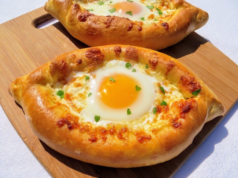 Adjarian Khachapuri. Recipe that is easy to repeat - My, Food, Recipe, Video recipe, Yummy, Khachapuri, Longpost, Cooking, Other cuisine, Dough, Video
